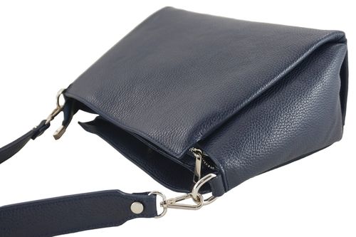 Torebka kuferek na szerokim pasku - Brązowa na Arena.pl