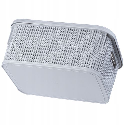 KOSZYK POJEMNIK PUDEŁKO Z POKRYWKĄ KOSZ 6L KOLORY na Arena.pl