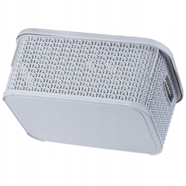 KOSZYK POJEMNIK PUDEŁKO Z POKRYWKĄ KOSZ 6L KOLORY zdjęcie 5