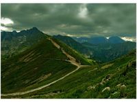 50X70CM PANORAMA TATR OBRAZ POKOJU DREWNINE