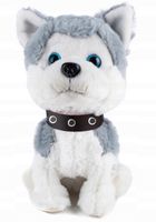 Interaktywny Piesek HUSKY Pies Zabawka Reaguje Na Dotyk Szczeka Skomle Siad