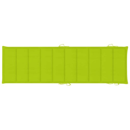 Leżak z poduszką, szary, lite drewno akacjowe na Arena.pl