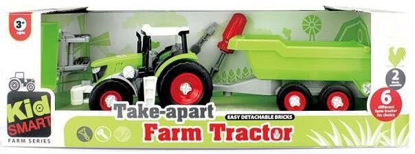 Askato Import Traktor z przyczepa do skrecania zdjęcie 1