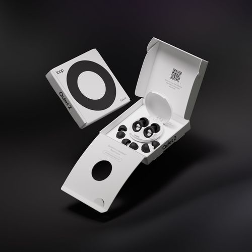 Stylowe Stopery Wkładki Wyciszające do Uszu LOOP QUIET 2.0 Black | -24db na Arena.pl