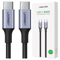 Kabel USB-C do USB-C UGREEN US316, 100W, 1.5m (czarny)