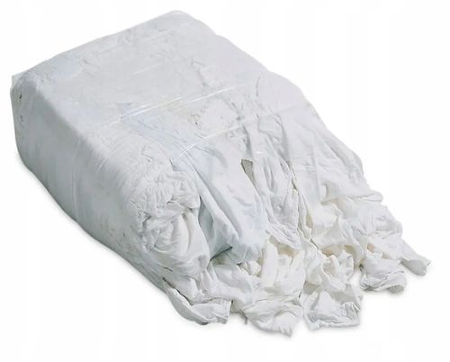 Czyściwo szmatki białe bawełniane 10 kg bawełna na Arena.pl