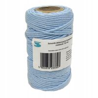 SZNUREK DEKORACYJNY BAWEŁNIANY 50MB PASTEL NIEBIESKI TRES