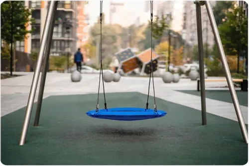 bocianie gniazdo 95cm Swingo - niebieski na Arena.pl