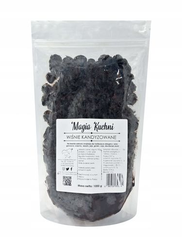 Wiśnie KANDYZOWANE 1kg W SYROPIE wiśnia CAŁA na Arena.pl