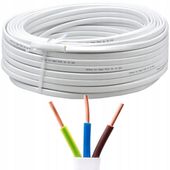 PRZEWÓD INSTALACYJNY PŁASKI YDYP 3X1,5 450/750V 25 METRÓW KABEL
