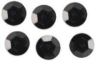 cekiny pastelowe CZARNE 8mm 10g | MT-0215