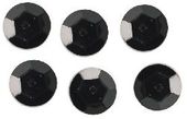 cekiny pastelowe CZARNE 8mm 10g | MT-0215