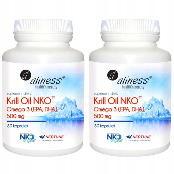 2x Krill Oil Aliness Olej z Kryla NEPTUNE Omega 3 zdjęcie 1