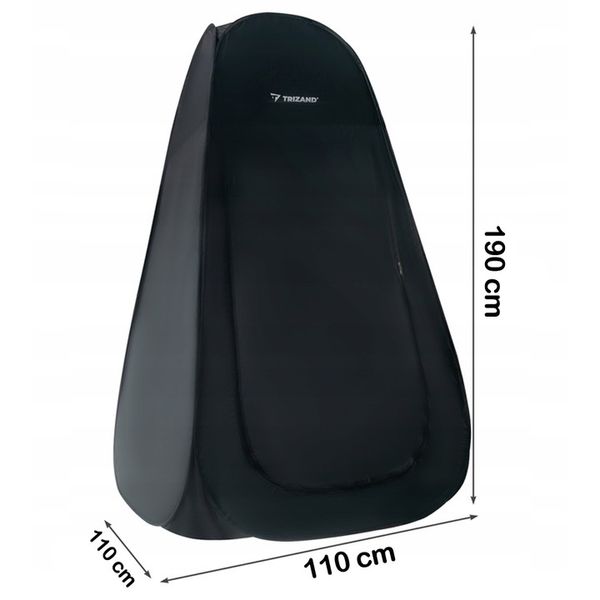 PRZEBIERALNIA PRZENOŚNA TOALETA WC NAMIOT PLAŻOWY na PRYSZNIC KEMPINGOWY zdjęcie 9