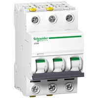 SCHNEIDER Wyłącznik nadprądowy Acti9 iC60N-C20-3 C 20A 3-biegunowy A9F04320