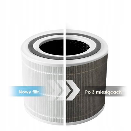 Oczyszczacz powietrza Levoit Core 300 HEPA alergia dym mocny cichy 40 na Arena.pl