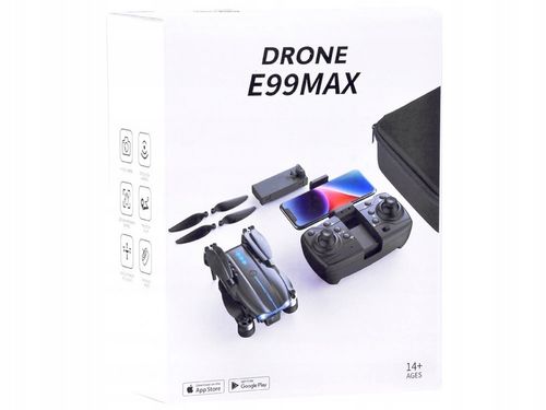 Latający quadcopter Dron model zdalnie sterowany składany kamera RC0658 na Arena.pl