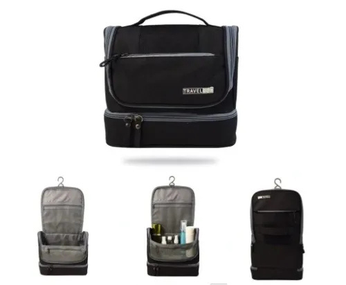 POJEMNA KOSMETYCZKA KUFEREK MĘSKA PODRÓŻNA HACZYK na Arena.pl