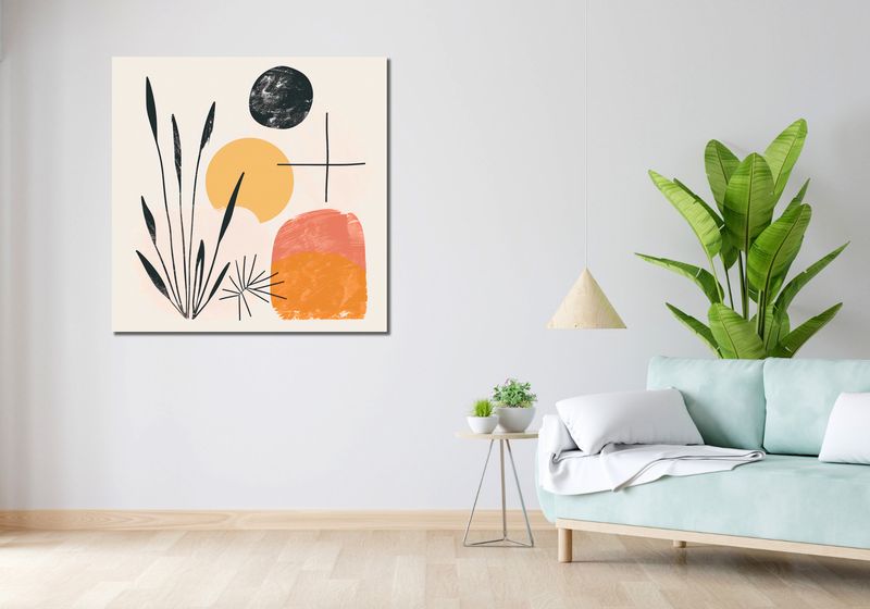 Obraz 100x100cm Kosmos w Naturze zdjęcie 2