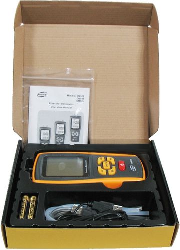 MANOMETR RÓŻNICOWY CYFROWY MIERNIK CIŚNIENIA TESTER PODCIŚNIENIA USB+ LCD na Arena.pl