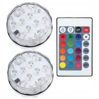 2X Lampa Podwodna Z Zdalnie Sterownik