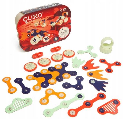 CLIXO CL-MARS Kosmiczna Ekspedycja Kreatywne klocki magnetyczne Nowość USA na Arena.pl