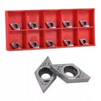 10X PŁYTKI NÓŻ TOKARSKI CNC DCGT070204-AK