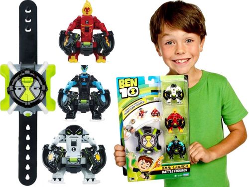 EPEE ZEGAREK OMNITRIX TRANSFORM 3 FIGURKI BEN TEN na Arena.pl