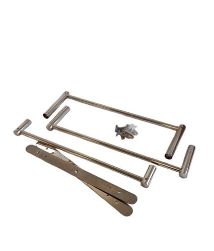 Wieszak na ręczniki Srebrny 40cm na Arena.pl