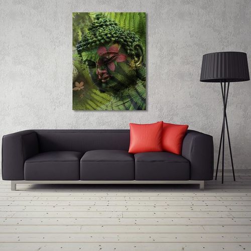Obraz na płótnie - Canvas, Budda wśród paproci 30x40 na Arena.pl