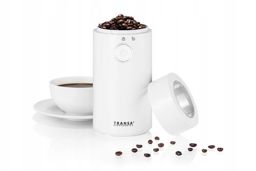 MŁYNEK do mielenia kawy elektryczny OSTRZA ZE STALI NIERDZEWNEJ BIAŁY na Arena.pl