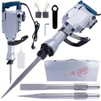 MOCNY MŁOT WYBURZENIOWY 3200 60J CHŁODZONY OLEJEM +DŁUTA UDAROWY