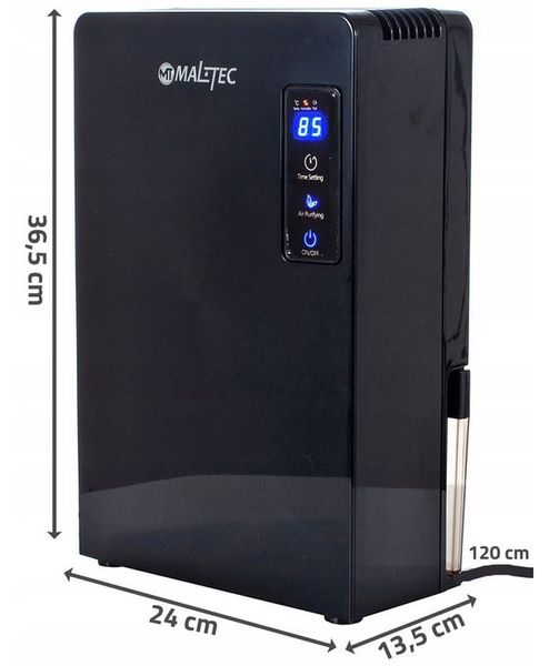 Osuszacz Powietrza Mocny 90W Pochłaniacz Wilgoci Cichy Wydajny Zbiornik 2,2 zdjęcie 3