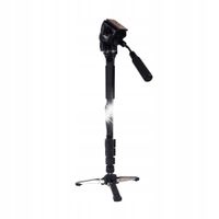 Monopod Statyw 2w1 + Głowica Video do CANON NIKON SONY PENTAX OLYMPUS