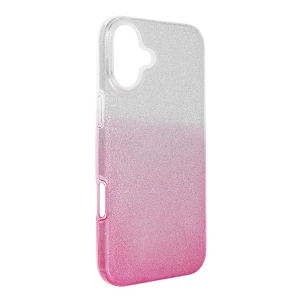 Futerał SHINING do IPHONE 16 Plus transparentny różowy zdjęcie 1
