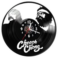 Zegar ścienny z płyty winylowej Cheech & Chong 1414.14