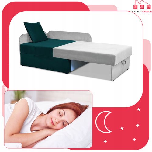 Narożnik dziecięcy Denis Duo rozkładany pojemnik łóżko dzieci materac kubuś na Arena.pl