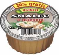 AGRICO SMALEC Z MIĘSEM 144G
