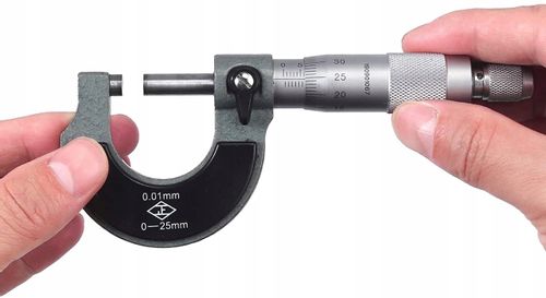 MIKROMETR ZEWNĘTRZNY NONIUSZOWY 0-25 mm PRECYZYJNY ANALOGOWY MIKROMIERZ na Arena.pl