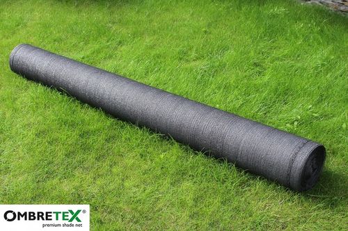 Siatka Osłona 1,7x10m 95% Na Ogrodzenie Płot Balkon Mata Maskująca Antracyt na Arena.pl