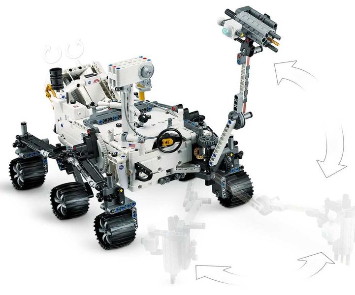 42158 - lego technic - nasa mars rover perseverance zdjęcie 7