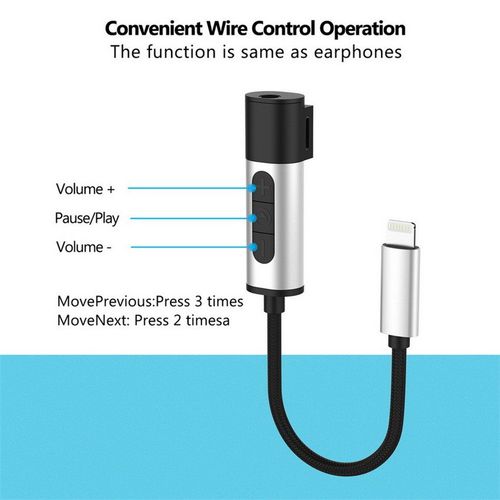 ADAPTER CHOETECH PRZEJŚCIÓWKA LIGHTNING JACK 3,5MM na Arena.pl