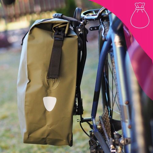 BAGAŻNIK ROWEROWY POD SAKWY TORBY VELOXO CZARNY ALU POD TARCZĘ 24-29 na Arena.pl