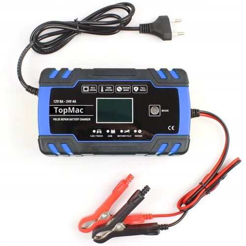 PROSTOWNIK DO AKUMULATORA FUNKCJA NAPRAWY SAMOCHODOWY AUTOMATYCZNY |12V 8A na Arena.pl