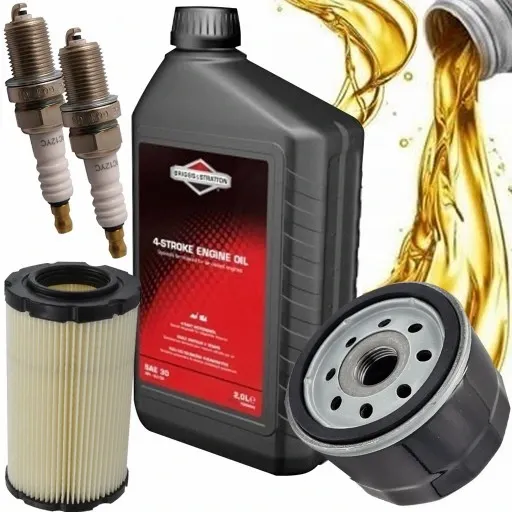 OLEJ FILTR POWIETRZA OLEJU ŚWIECA TRAKTOREK BRIGGS zdjęcie 1