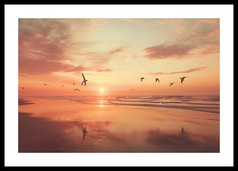 Plakat 45x30cm Spokojna Przystań zdjęcie 3