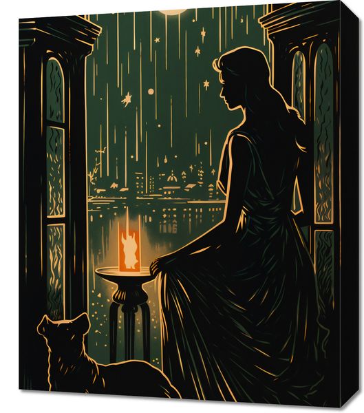 Obraz 50x60cm Nocne Szeptanie zdjęcie 1