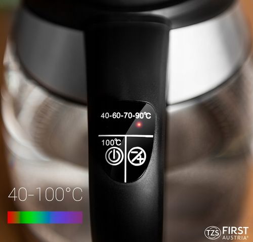 Czajnik elektryczny REGULACJA TEMP KOLORY LED 1,8L First Austria na Arena.pl
