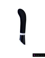 b swish bgood deluxe curve black - silikonowy model anatomiczny 19,3 cm
