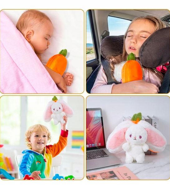 MASKOTKA PLUSZAK KRÓLIK MARCHEWKA 25CM zdjęcie 7